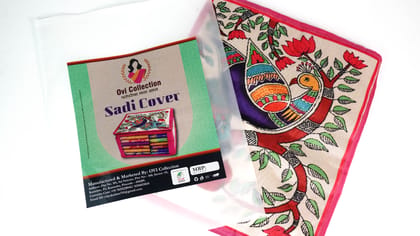 Saree Cover | Fabric Saree Storage Bag | Protective Clothing Organizer