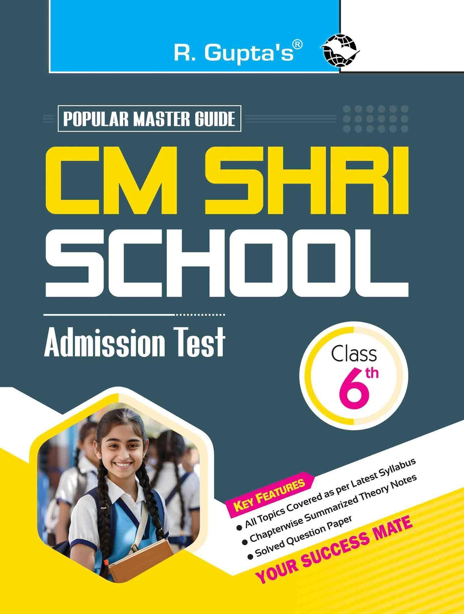 CM Shri School (Class 6th) Admission Test Guide [Paperback] [Aug 12, 2025] RPH Editorial Board