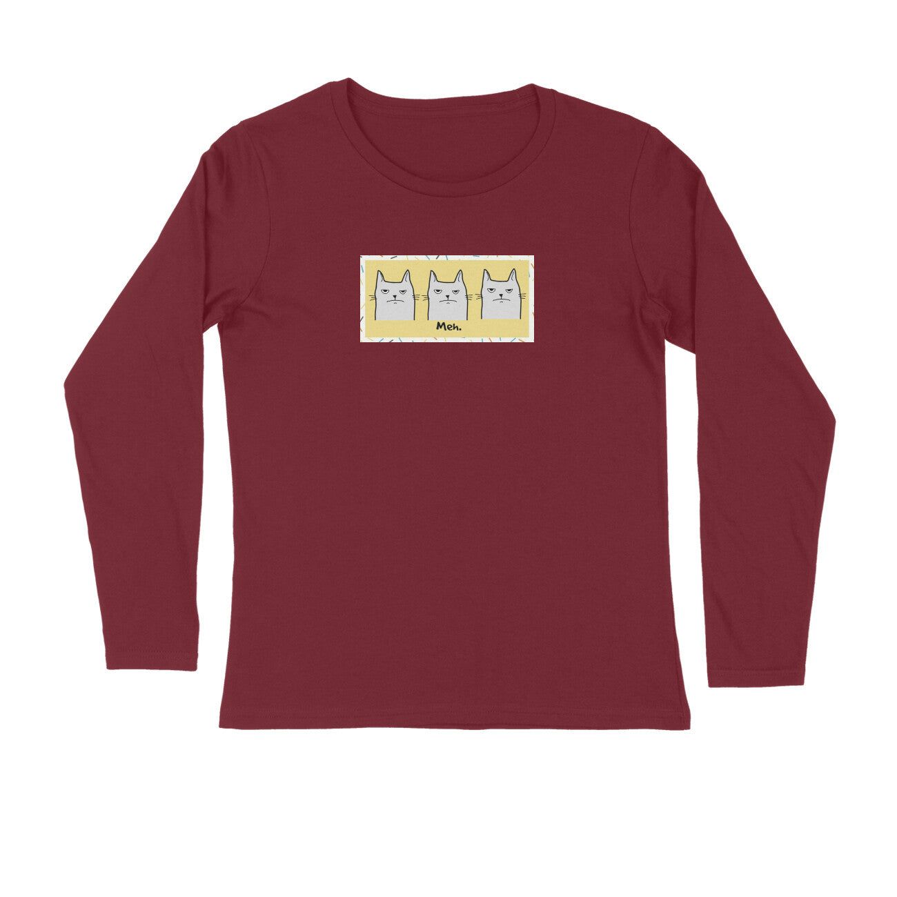 Full Sleeves Round Neck (Men) - Meh Mondays (7 Colours)
