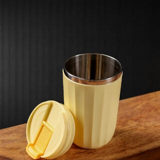 Udyan Tea Opal Travel Tumbler Vacuum Insulated (Honey Yellow)