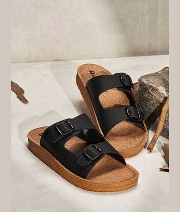 Aeroblu - Black Men's Sandals