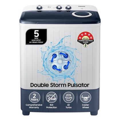 Samsung 6.5 kg, 5 star, Semi-Automatic Top Load Washing Machine (WT65R2200LL/TL, Air Turbo Drying, LIGHT GRAY, 5 Year Warranty on Wash Motor) Samsung 6.5 kg, 5 star, Semi-Automatic Top Load Washing Machine (WT65R2200LL/TL, Air Turbo Drying, LIGHT GRAY, 5 Samsung 6.5 kg, 5 star, Semi-Automatic Top Load Washing Machine (WT65R2200LL/TL, Air Turbo Drying, LIGHT GRAY, 5 Year Warranty on Wash Motor) Samsung 6.5 kg, 5 star, Semi-Automatic Top Load Washing Machine (WT65R2200LL/TL, Air Turbo Drying, LIGHT GRAY, 5