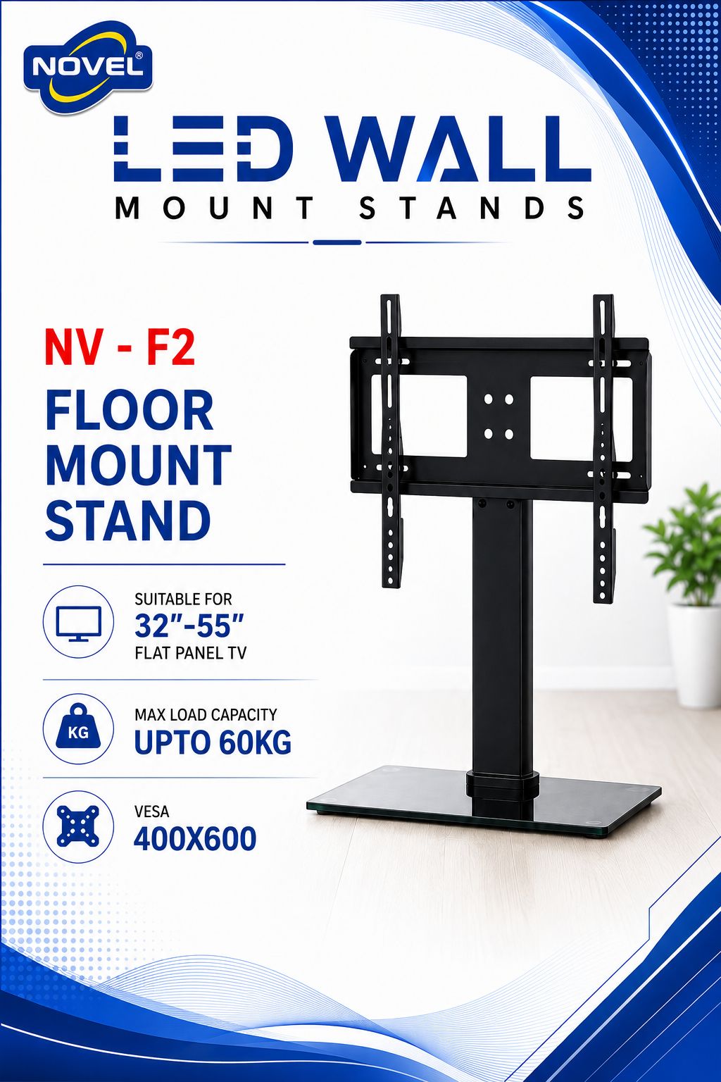 NV-F2 TV Floor Mount Stand