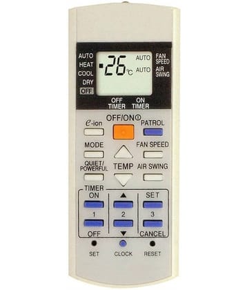 Hybite PANASONIC AC Remote Compatible with PANASONIC AC Powerful Function