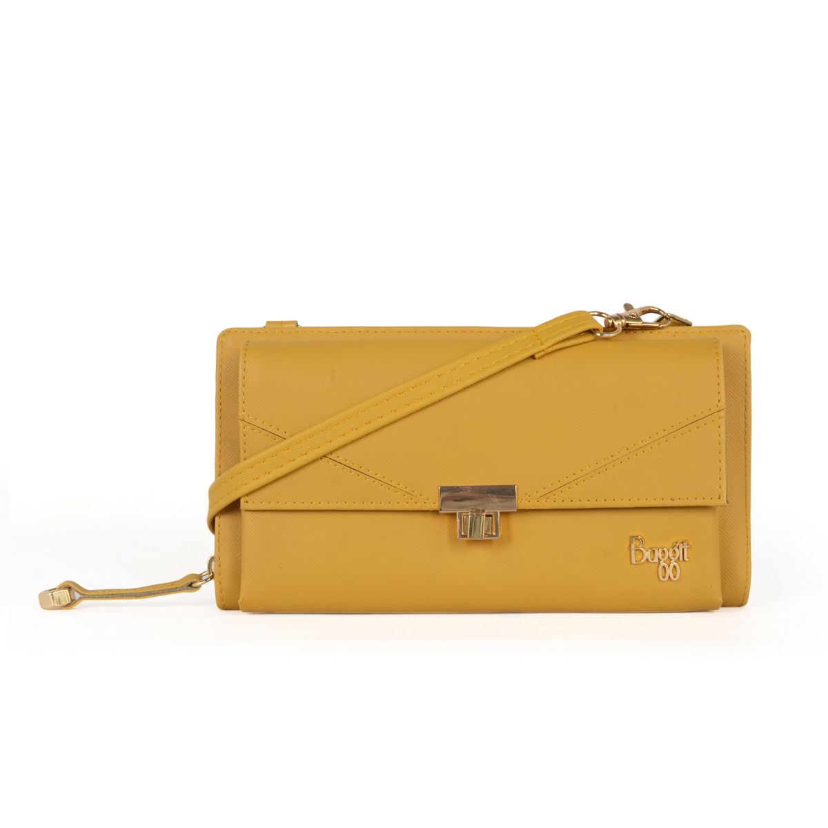 SENNA WALLETS ZIPAROUND L OCHRE