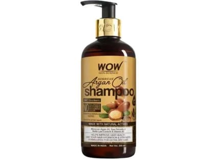 WOW Skin Science Moroccan Argan Oil Shampoo (with DHT Blocker) - 300 mL WOW Skin Science Moroccan Argan Oil Shampoo (with DHT Blocker) - 300 mL