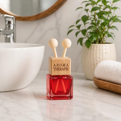 Bathroom & Tabletop Freshener | Assorted Bottle Diffuser | Long-Lasting Fragrance | Rose