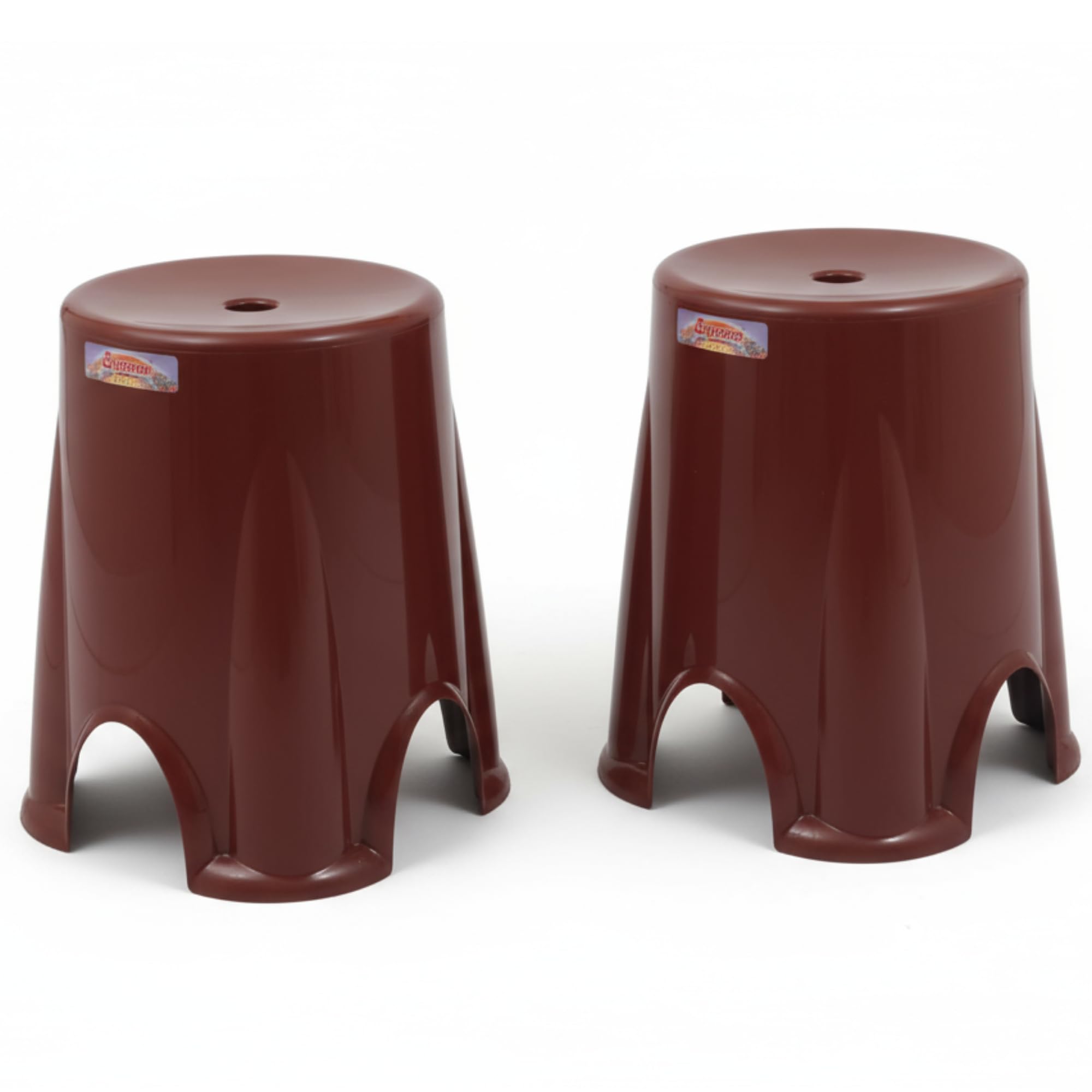 Supreme Furniture Hunk Plastic Stool | Lightweight & Durable Multipurpose Stool for Home, Office, Cafeteria, Hotel & Indoor Use