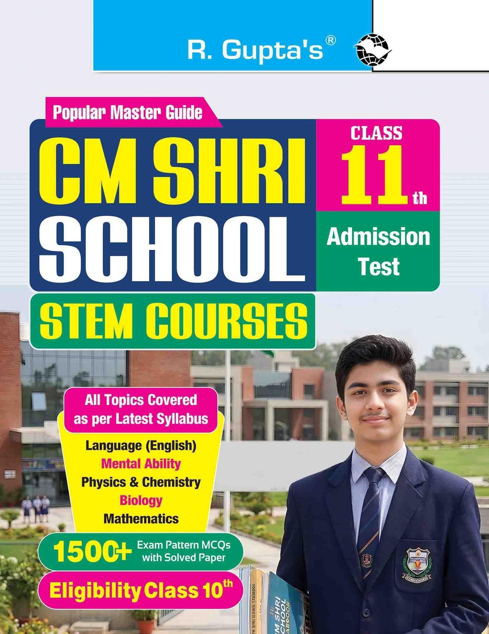 CM Shri School Class 11th (HE21CS STEM Courses) Admission Test Guide [Paperback] [Mar 12, 2026] RPH Editorial Board