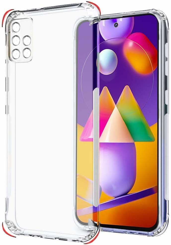 PLUGTECH TPU Ultra Hybrid Clear Camera Protection Back Cover Case for Samsung M31s
