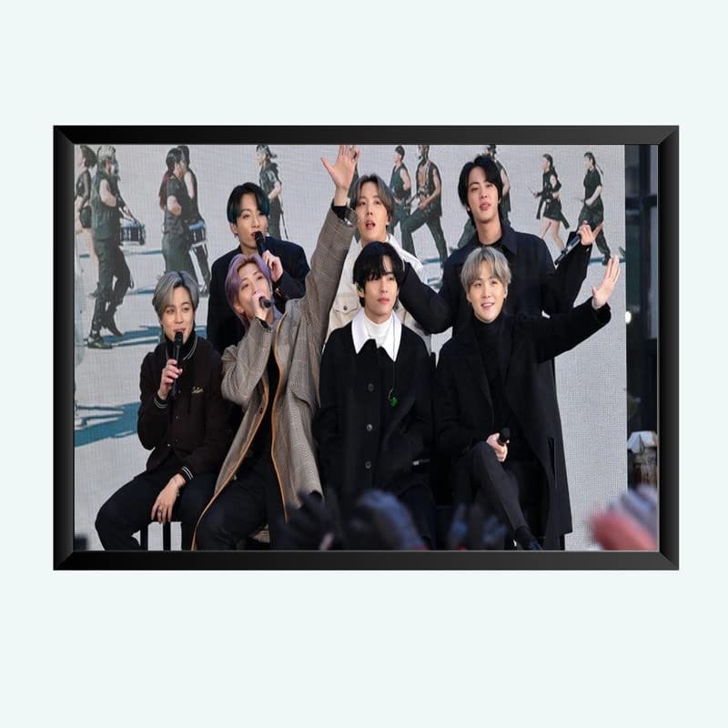 Nokkes Bts Army Bangtan Boy V suga J-Hope Jungkook Jin Jimin Rm 8X12 Inch Size Photo Frame Photo Home Office_bts5_19