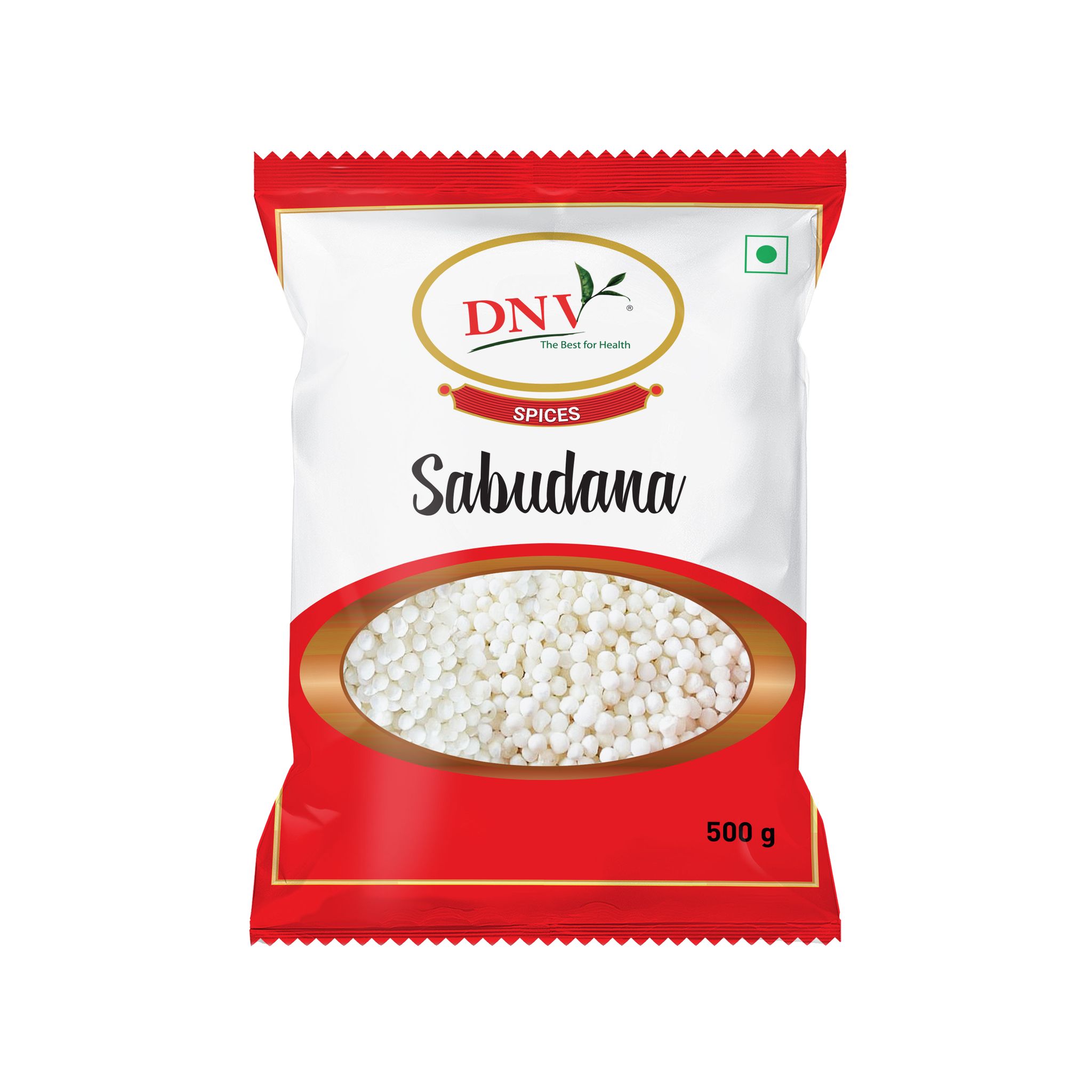 DNV Foods Sabu Moti Dana, 500 gm