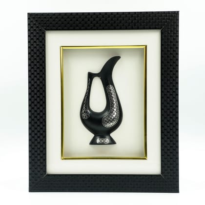 Framed Bidri Jug Phool Jhadi Work (1TMTDCOKA09805) Framed Bidri Jug Phool Jhadi Work (1TMTDCOKA09805)
