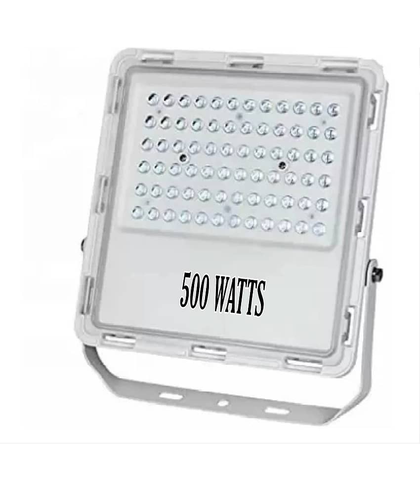 Ultra Slim 500W IP66 LED Flood Light - Durable Outdoor Lighting (Pack of 1)