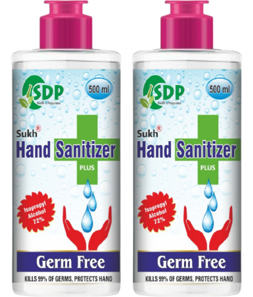 Hindustan Herbal Hand Sanitizer 1000 mL Pack of 2
