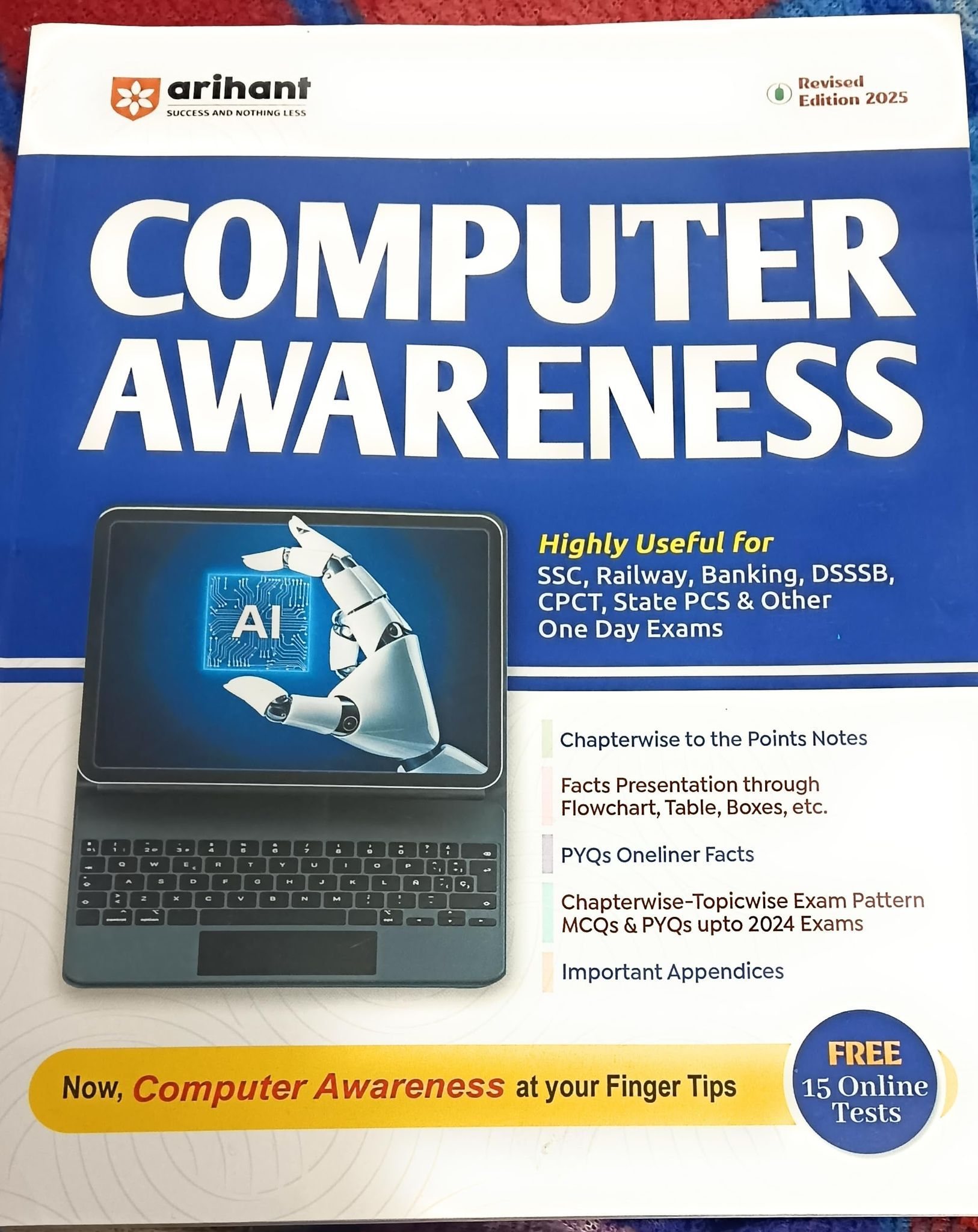 Objective Computer Awareness Paperback � 30 September 2025 [Paperback] Arihant Experts
