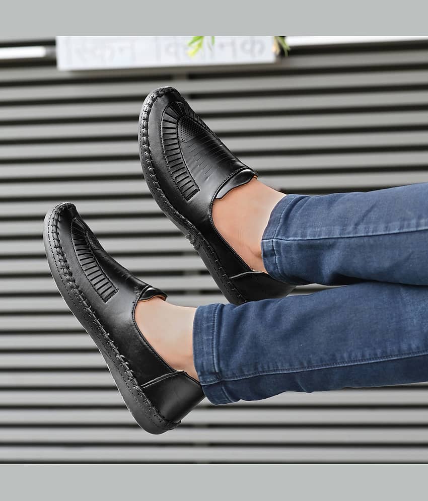 POS Planet of Shoes Black Men's Espadrille