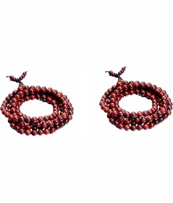Shri Astha Vinayak - Combo of Red Sandalwood Pooja Mala