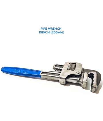 LXMI Pipe Wrench, Stilson Type Pipe Wrenches, Pipe Wrench for Plumbing (10 Inch) 1 Hand Tool