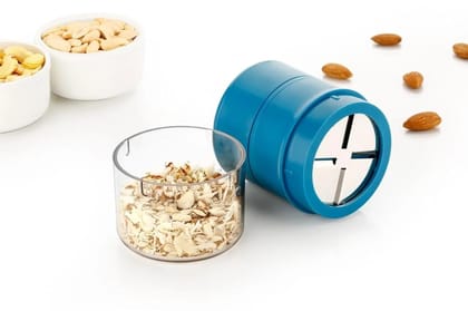 VillWin Dry Fruit and Nut Cutter fine Cup Slicer Kitchen Gadget for Dry Fruit Chopper, Badam kaaju Walnut Pista Cutter Chopper Machine Hand Nuts Chopper for Kitchen Items for Gift Home Gadgets