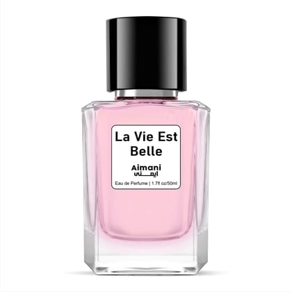 Aimani La Vie Est Belle Eau de Parfum for Women | Elegant & Long Lasting Fragrance Spray | 50ml