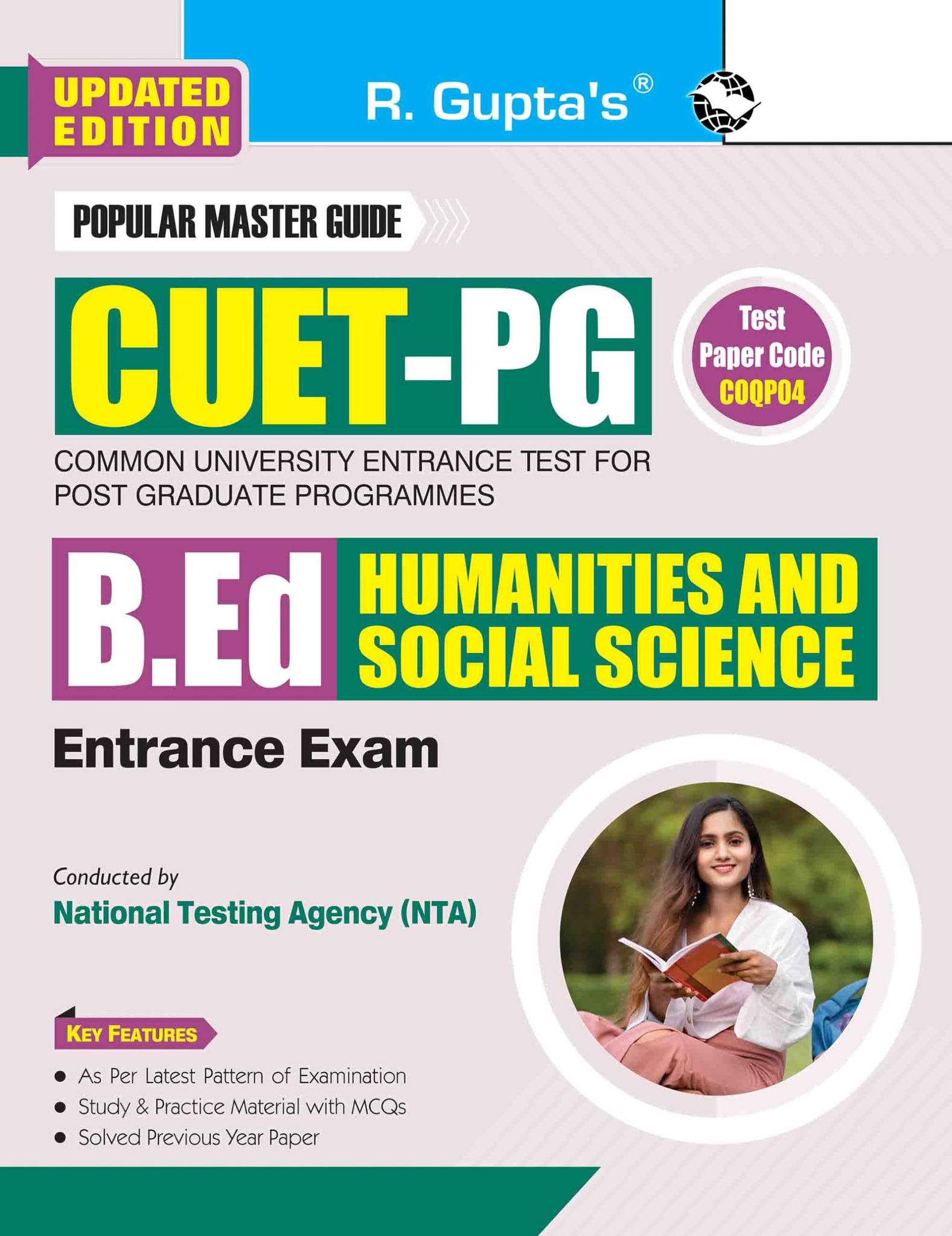 CUET-PG: B.Ed (Humanities and Social Science) Entrance Exam Guide (R-2498)
