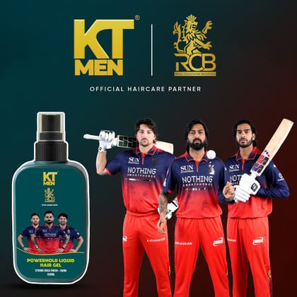 KT Men PowerHold Liquid Hair Gel - 120ml