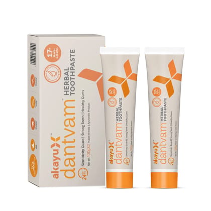 Akayu Dantvam Toothpaste – Herbal Tooth Care for Strong Gums
