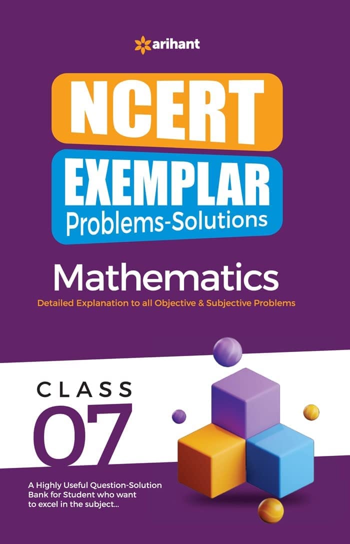Arihant NCERT Exemplar Problems Solutions Mathematics class 7th Paperback – 23 January 2023