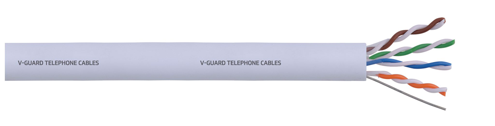 Vguard RG 59X1 + 3X0.25 SQ MM CCTV CABLE 100 M