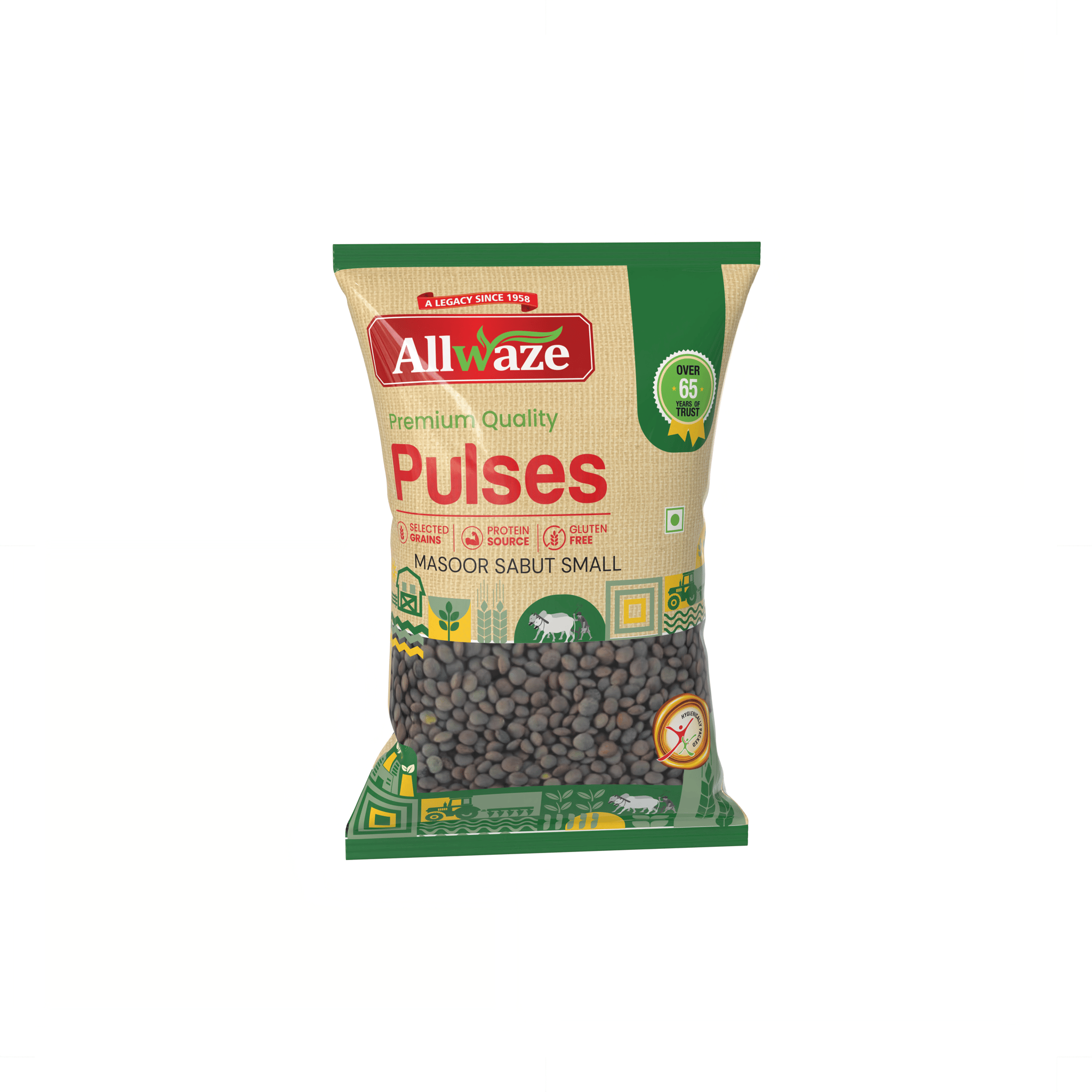 Allwaze Masoor sabut small 500gram