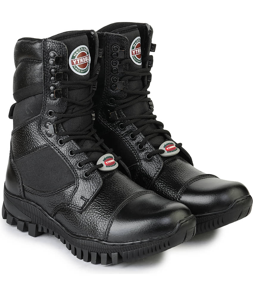 Liberty Black Men's Hiking & Trekking Boots