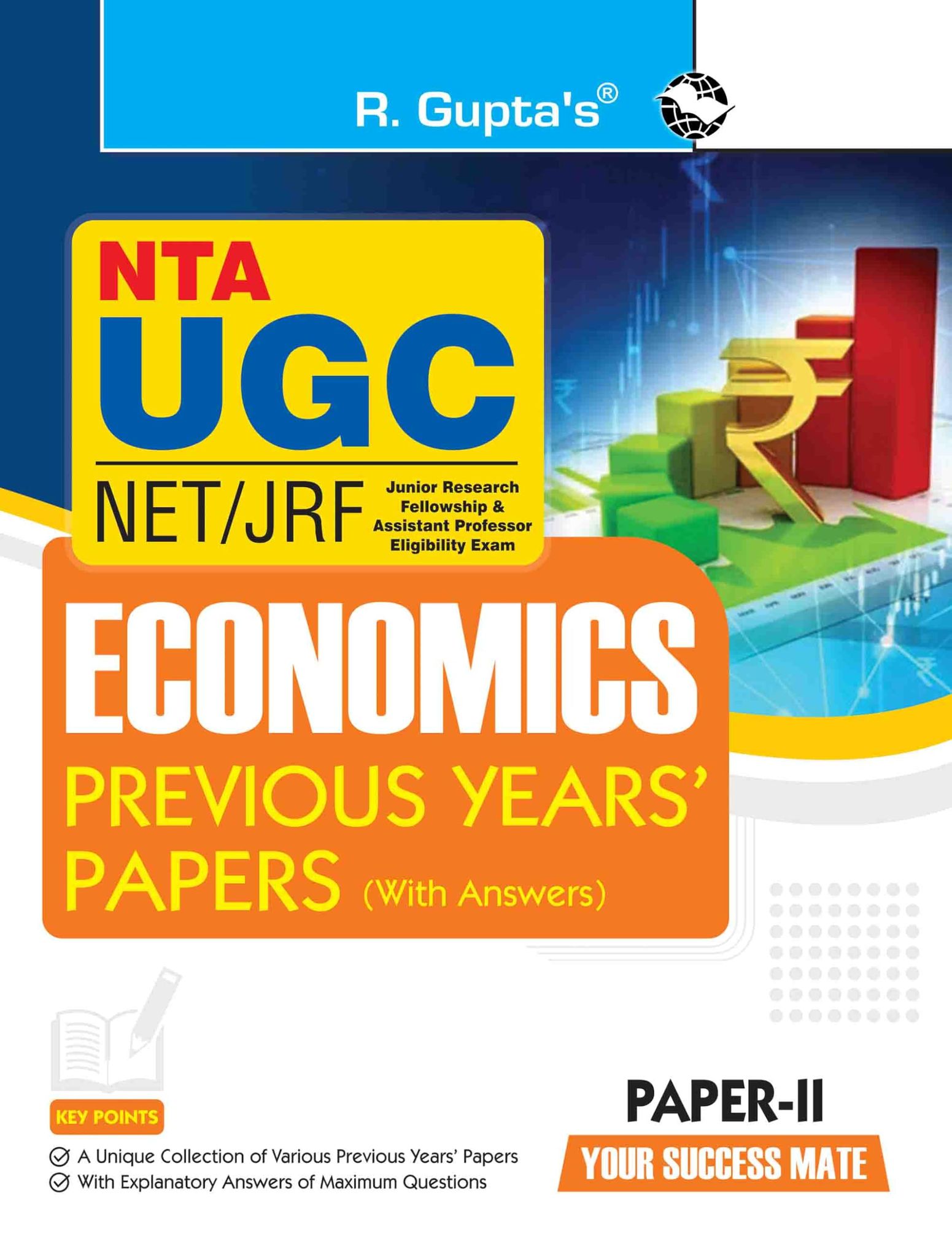 NTA-UGC-NET/JRF: ECONOMICS (PAPER-II) Previous Years' Papers (With Answers) [Paperback] [May 06, 2025] RPH Editorial Board