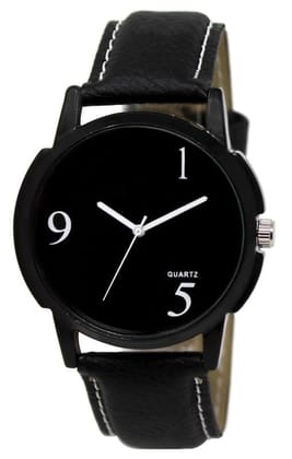 Black Glossy finish Analog Watch for Men LR06 Black Glossy finish Analog Watch for Men LR06