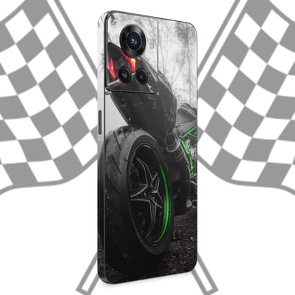 WrapCart Two Wheels Phone Skin with 3D Emboss Bike Design WrapCart Two Wheels Phone Skin with 3D Emboss Bike Design