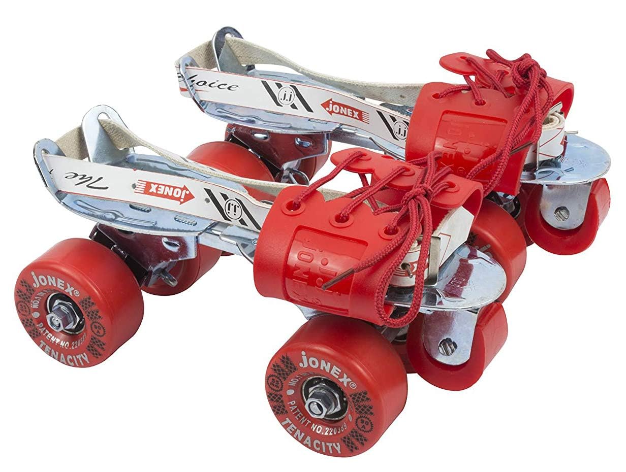 JONEX Roller Skates Tenacity, Skates for use Adults, Outdoor & Indoor Illuminating Roller Skates (TEENACITY Brake)