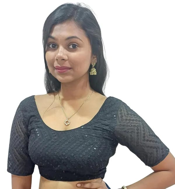 Mom And Me Yellow Cotton Blouse (L) | Chikankari Embroidery | Ethnic Party