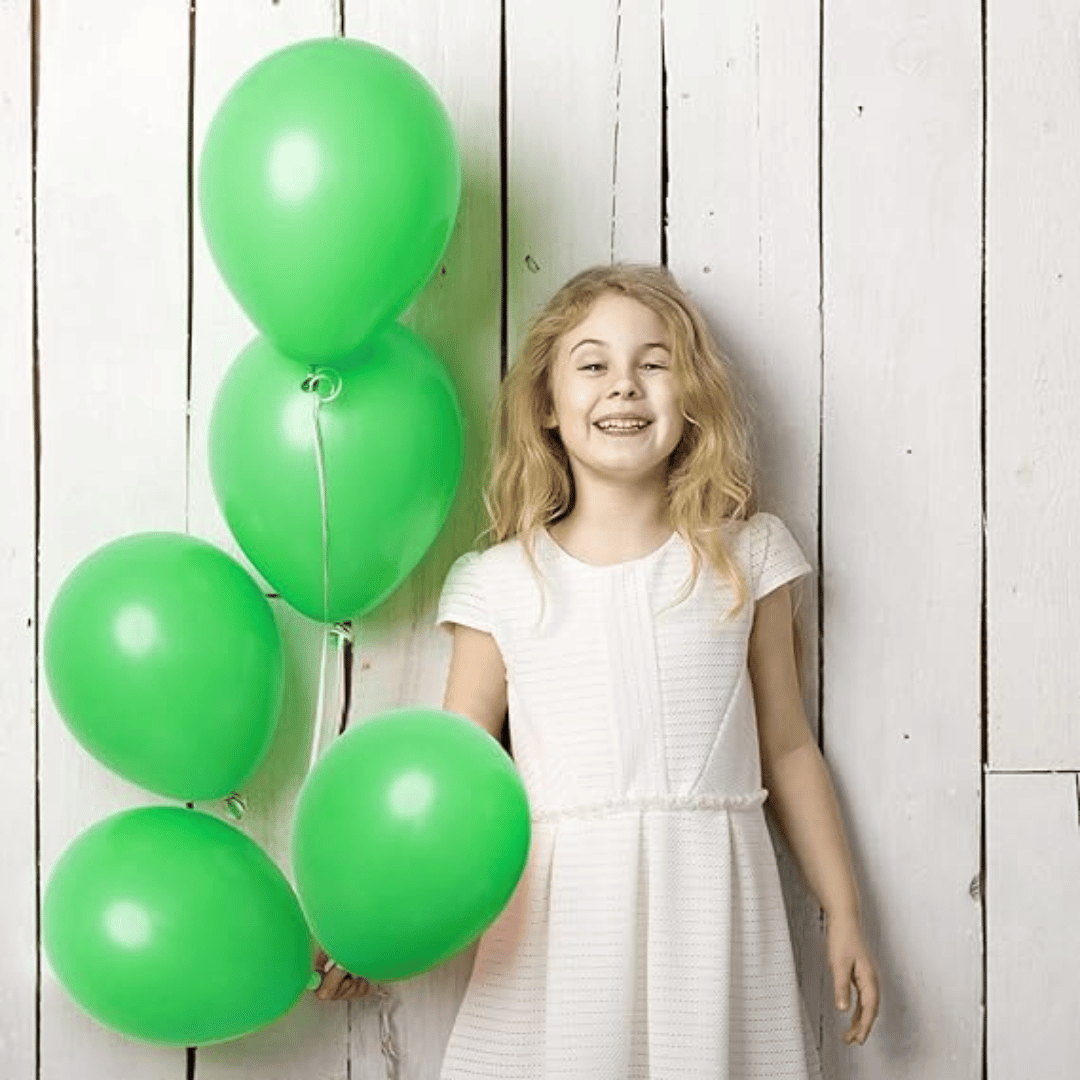 Light Green Latex Balloons 10" - 50PC
