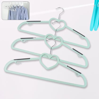 Plastic Clothes Hangers, Slim & Durable Space-Saving Hangers (3 Ps)
