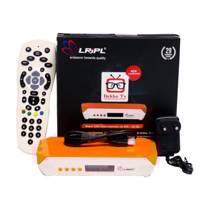 LRIPL LR29DT MPEG-4 Full HD Set Top Box with WiFi, Free to Air- Without Recharge Orange LRIPL LR29DT MPEG-4 Full HD Set Top Box with WiFi, Free to Air- Without Recharge Orange - Orange
