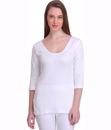 TT Cotton Blend Topwear - White