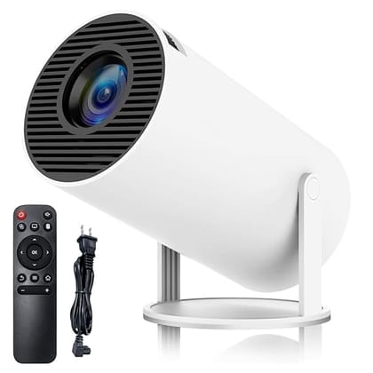 Portable Mini Projector 4K/1080P Full HD – 180° Rotating Smart Android 11 Home Theater Video Projector with Built-in Netflix/Prime/YouTube, Compatible with TV Stick, Windows, iOS & Android Portable Mini Projector 4K/1080P Full HD – 180° Rotating Smart Android 11 Home Theater Video Projector with Built-in Netflix/Prime/YouTube, Compatible with TV Stick, Windows, iOS & Android