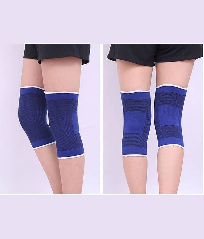 Effingo Blue,Black Knee Supports