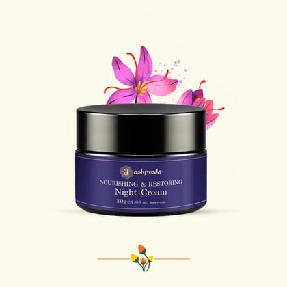 ashpveda Nourishing & Restoring Night Cream