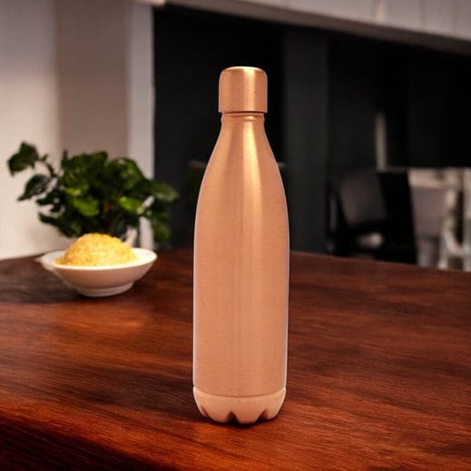 Premium Pure Copper Water Bottle | Leak-Proof Ayurvedic Hydration