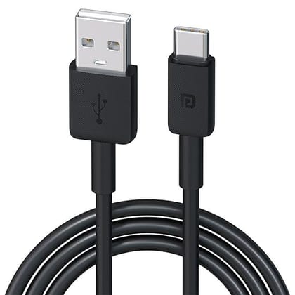 Portronics Konnect Link Type-C Cable with Fast Charging & Data Transfer