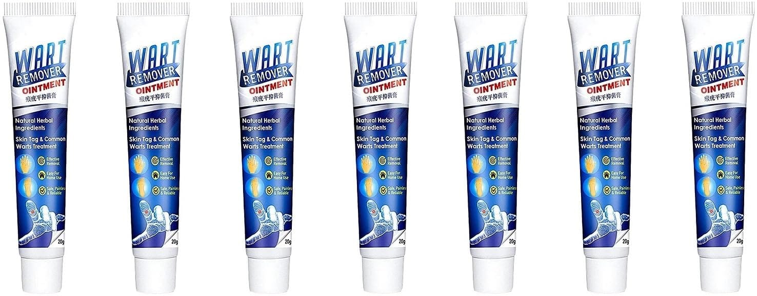 Elecsera Wart Treatment Cream Warts Remover Ointment Skin Tag Removal Men Women Pack of 7 (100 g)
