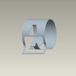 CLAMP, D14.5 TUBE