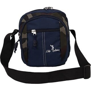Life Today Blue Men & Women Sling Bag - Medium