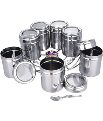 APEIRON CLASSIC MUTLIPURPOSE Steel Spice Container Set of 7 175 mL